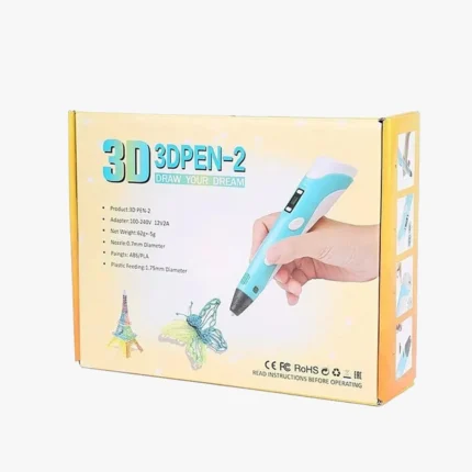 3D Printing Pen with PLA Filaments – Creative Modelling and Learning Tool for Kids and Adults