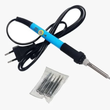 60W Electric Soldering Iron with Adjustable Temperature – A Precision Soldering Tool Perfect for Electronics and DIY Work